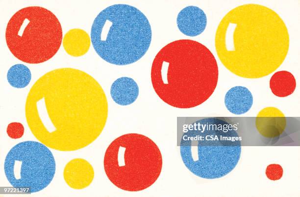 bubbles - sports ball stock illustrations