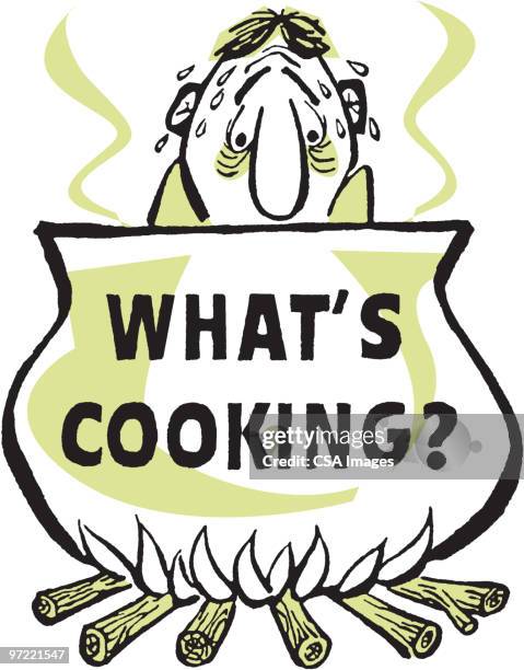 what's cooking? - cannibalism stock-grafiken, -clipart, -cartoons und -symbole