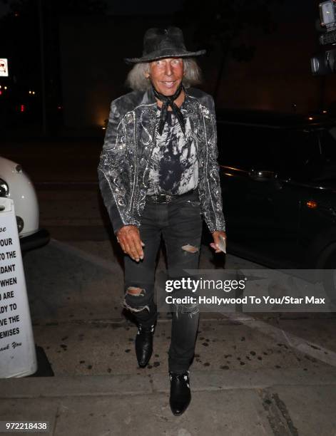 James Goldstein is seen on June 11, 2018 in Los Angeles, California.