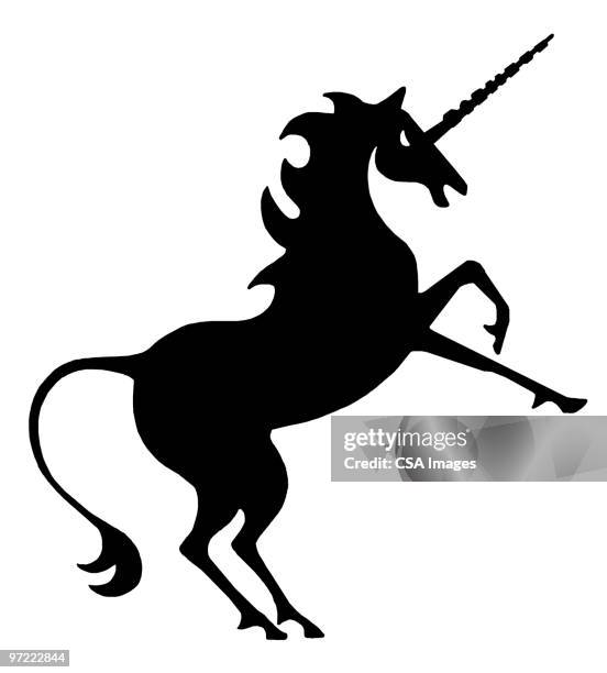 unicorn - unicorn horn stock illustrations