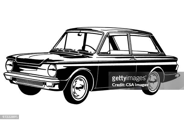 car - small car stock illustrations