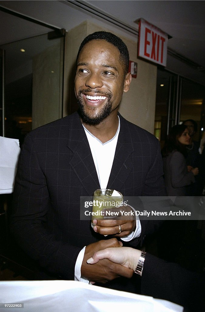 Actor Blair Underwood is on hand for Showtime Cable TV luncheon at W