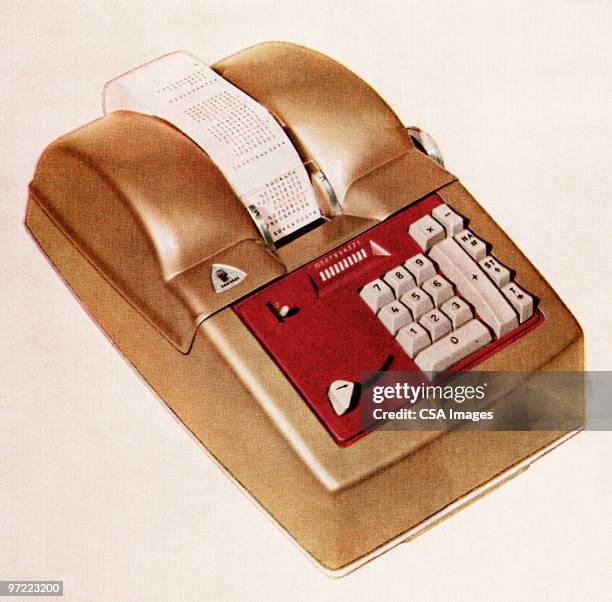 316 Vintage Adding Machine Stock Photos, High-Res Pictures, and Images ...
