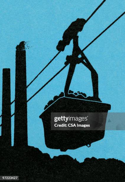 coal - mining stock illustrations