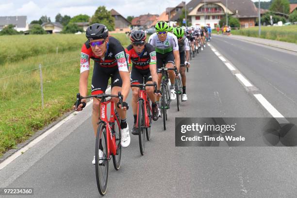 Michael Schar of Switzerland and BMC Racing Team / Simon Gerrans of Australia and BMC Racing Team / during the 82nd Tour of Switzerland 2018, Stage 4...