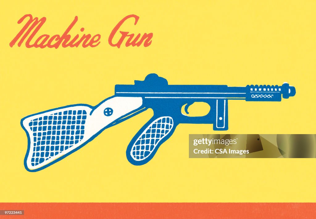Machine Gun Obraz Machine Gun High-Res Vector Graphic - Getty Images