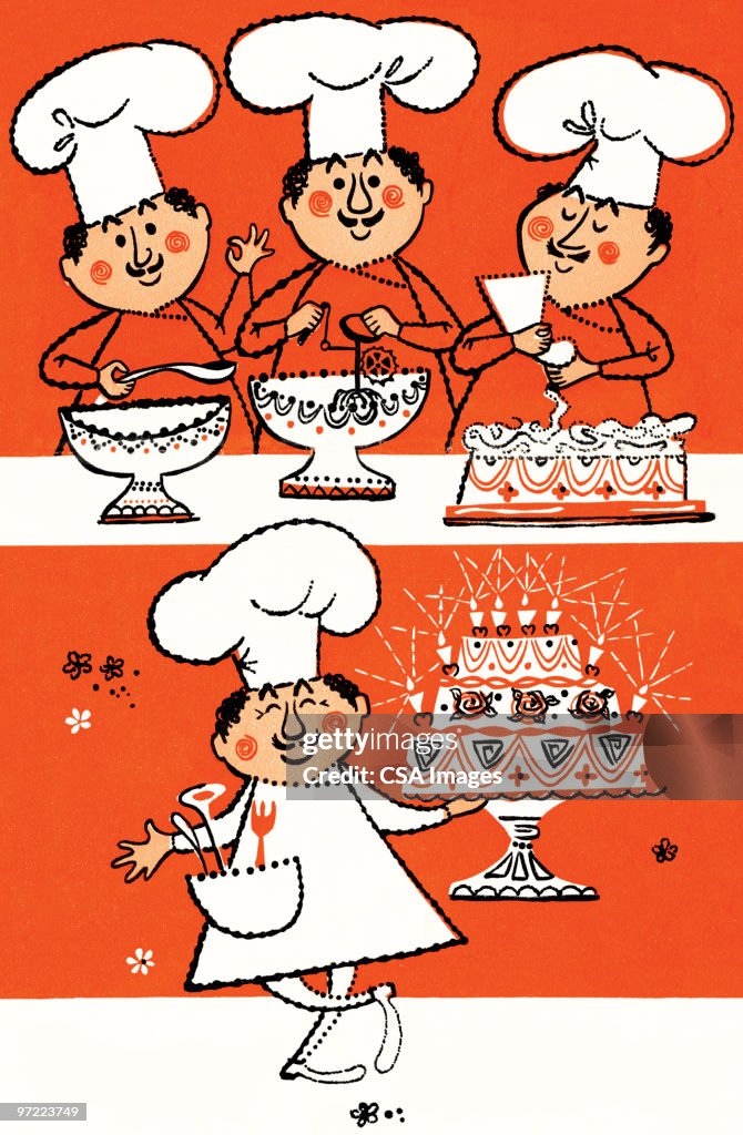 Chef Work Pattern Chef Pattern High-Res Vector Graphic - Getty Images