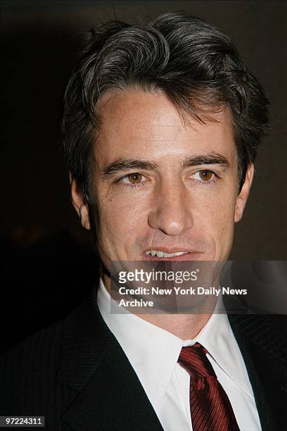 Actor Dermot Mulroney is on hand for "A Work in Progress: An Evening With Alexander Payne" hosted by MoMA Film at the Gramercy Theatre.