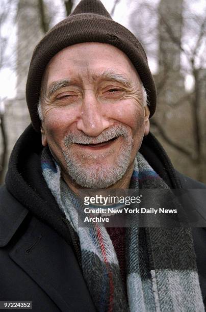 Actor Dominic Chianese, who plays Uncle Junior on HBO's "The Sopranos," portrays a homeless man in the short film "Una Rosa Blanca" , currently...