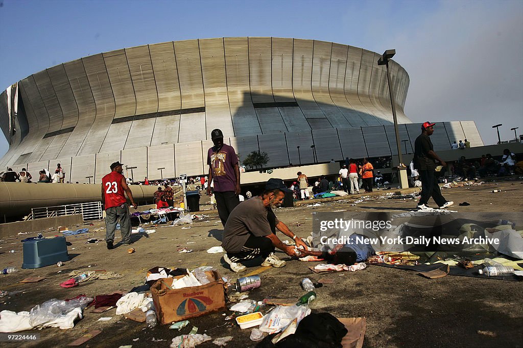 Rescue And Clean-up Efforts Continue In Katrina's Wake