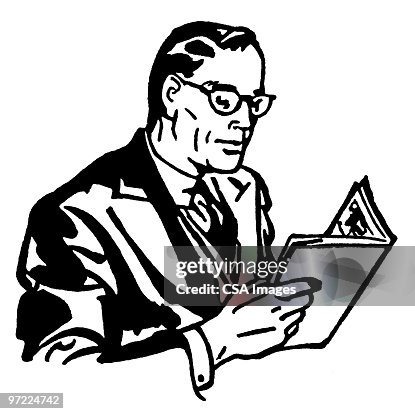 Man Reading Man Reading