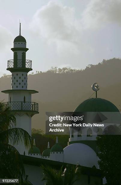 Mosque is seen outside Port-of-Spain, capital city of the Republic of Trinidad and Tobago. Terror suspects Abdul Kadir and Kareem Ibrahim are being...