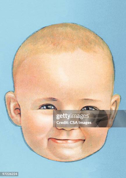 jack - portraits of people blue background stock illustrations