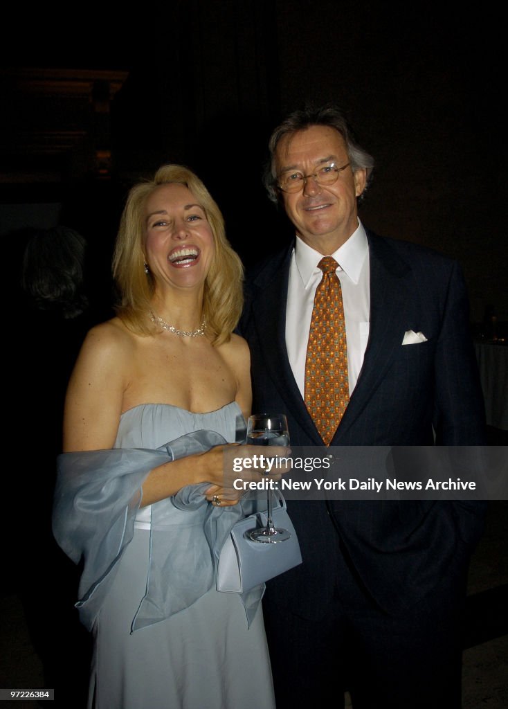 Ambassador Joseph Wilson and his wife Valerie Plame arrive a