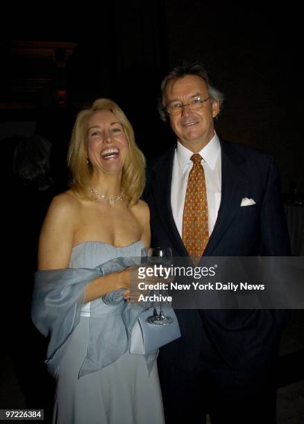 Ambassador Joseph Wilson and his wife Valerie Plame arrive at the State Supreme Court Building to attend the Vanity Fair Tribeca Film Festival party.