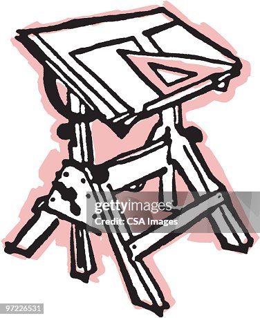 Drafting Table High Res Vector Graphic Getty Images