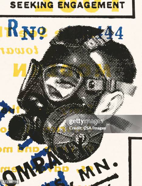 machinery - scuba mask stock-grafiken, -clipart, -cartoons und -symbole