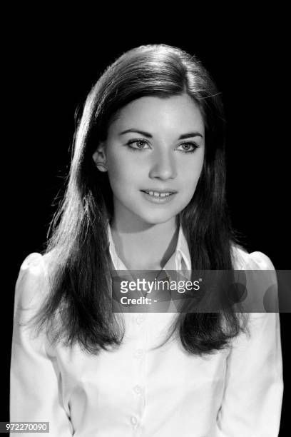 Picture taken in October 1968 of French actress Nicole Calfan. PHOTO AFP PRISE DANS LES STUDIOS HARCOURT