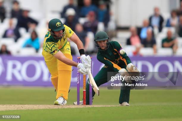 Dan Christian of Australia Indigenous XI during the T20 match between the Cricket Australia Indigenous XI and Nottinghamshire at Trent Bridge on June...