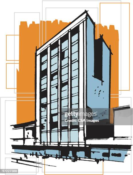 Large Building High-Res Vector Graphic - Getty Images