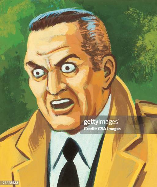 man - guy staring stock illustrations