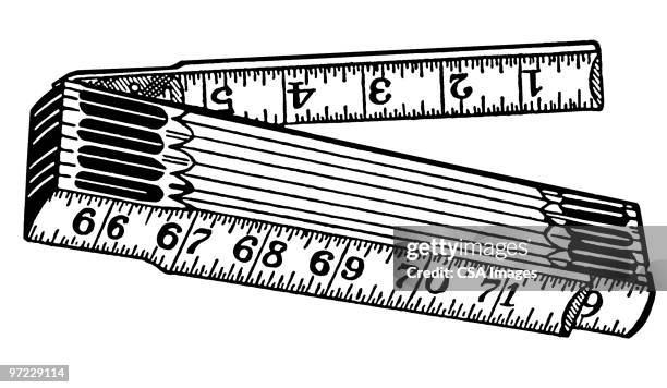 ilustrações de stock, clip art, desenhos animados e ícones de ruler - régua