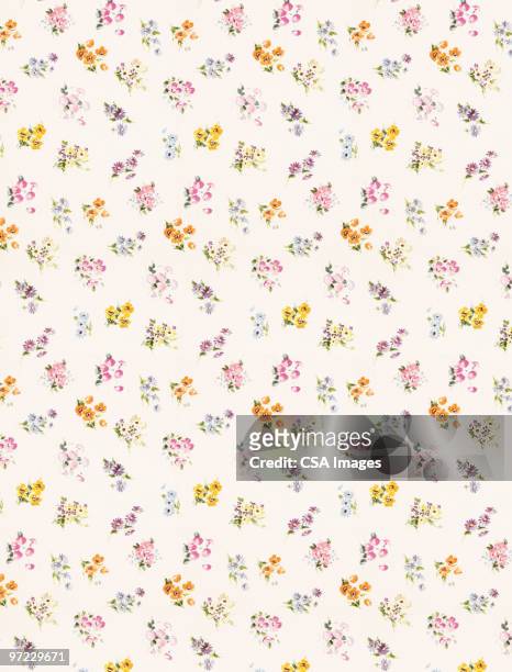 flower pattern - floral pattern stock-grafiken, -clipart, -cartoons und -symbole