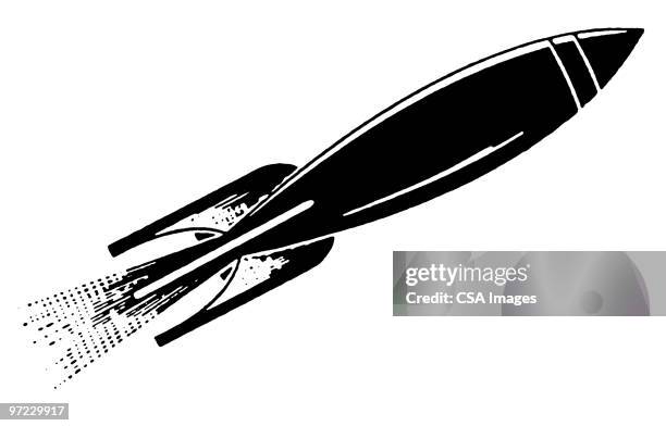 rocket - rocket engine stock illustrations