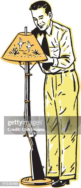 lamp - obsessive compulsive stock illustrations