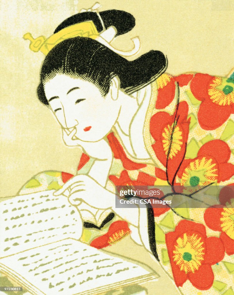Asiatische Frau