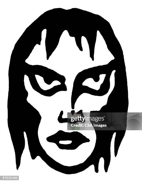 mask - mask irritation stock illustrations