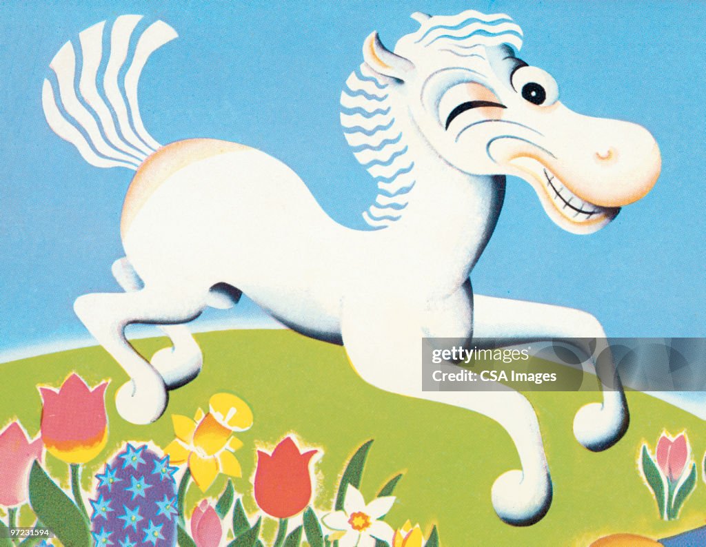 White horse