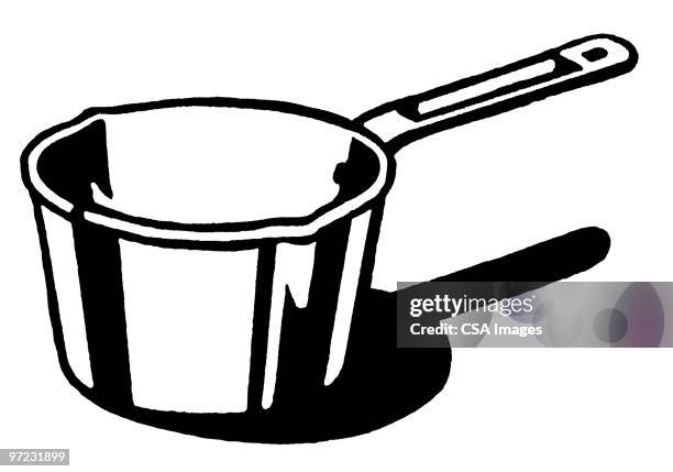 pan - saucepan stock illustrations