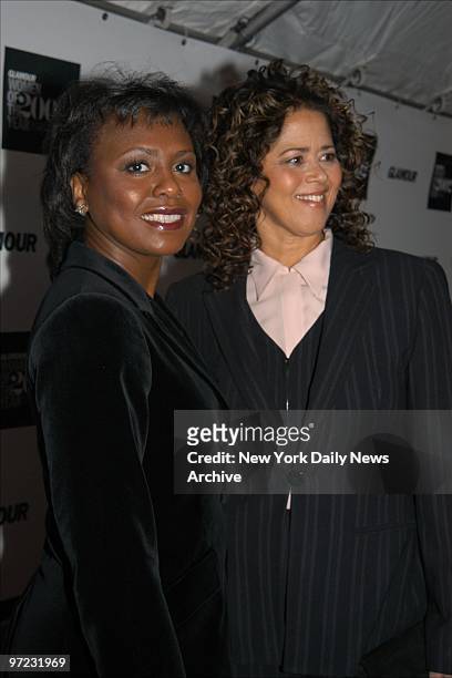 Anita Hill and Anna Deavere Smith are on hand at Glamour Magazine's annual Women of the Year awards at the Metropolitan Museum of Art.