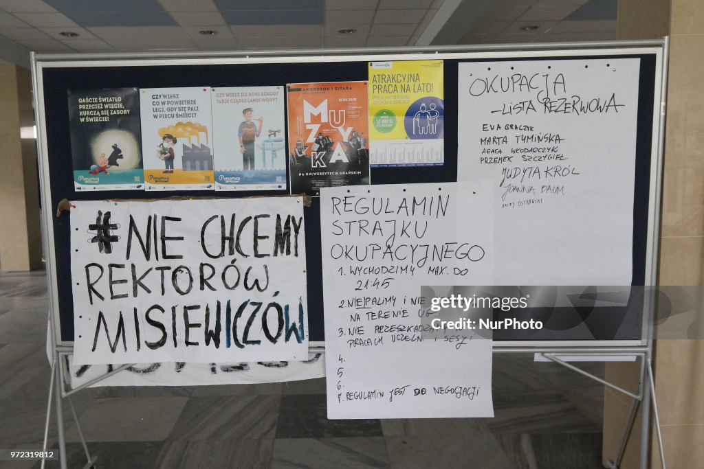 Polish Students Protest Against Minister Gowin's Education Reform