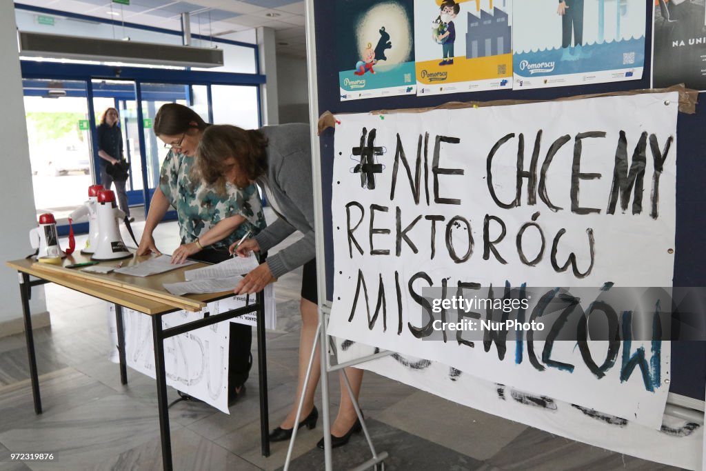 Polish Students Protest Against Minister Gowin's Education Reform