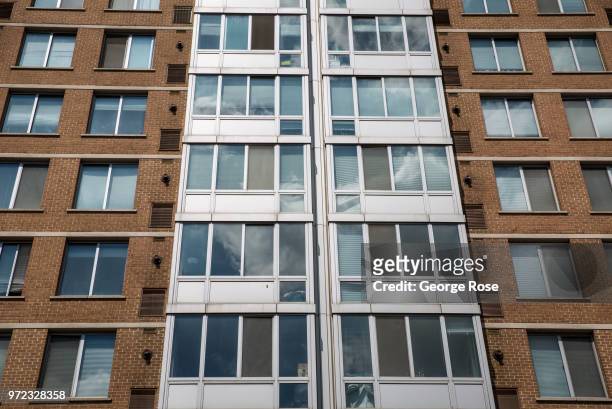 New highrise office and condominium building near the 600 block of Massachusetts Avenue is viewed on June 6, 2018 in Washington, D.C. The nation's...