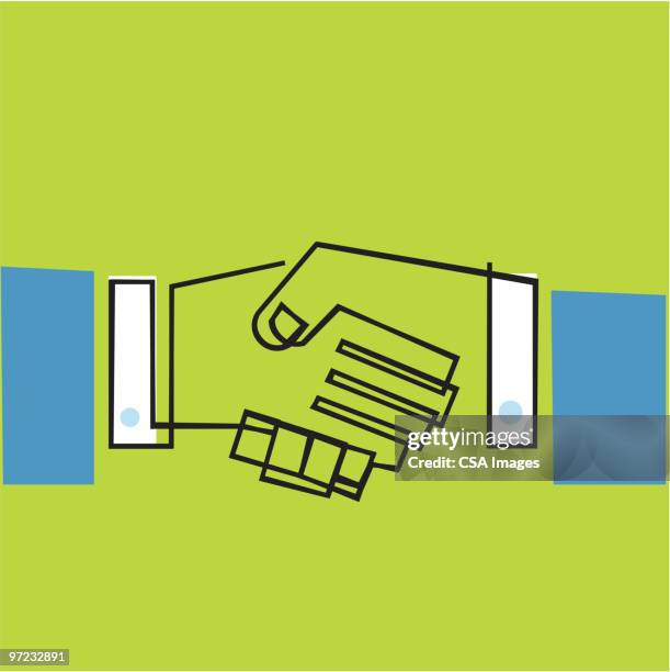 handshake - ambassador stock illustrations