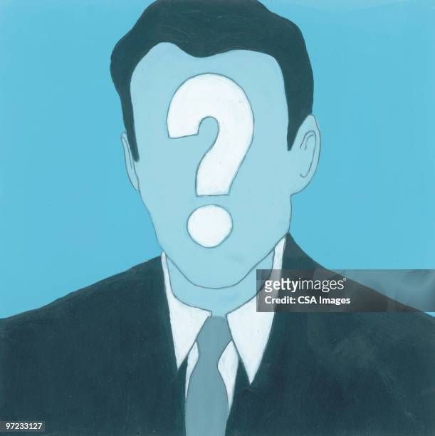 who? - unrecognizable person stock illustrations