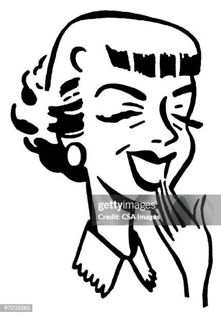 woman - laughing stock illustrations