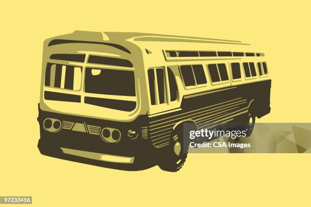 bus - bus interior stock illustrations