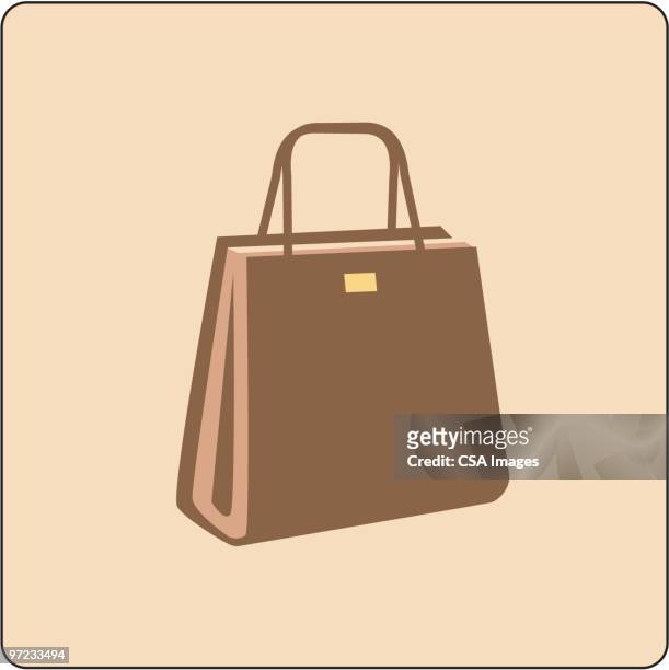 attache case - handbag illustration stock illustrations