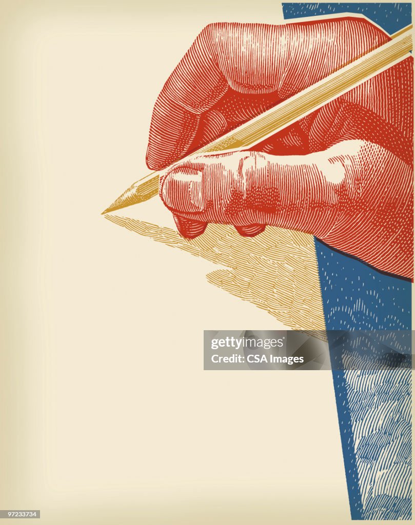 Writing High-Res Vector Graphic - Getty Images