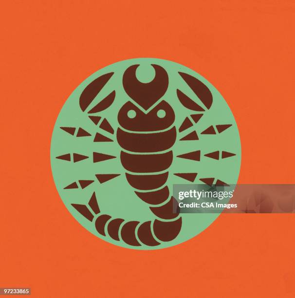 scorpio - sternzeichen stock-grafiken, -clipart, -cartoons und -symbole