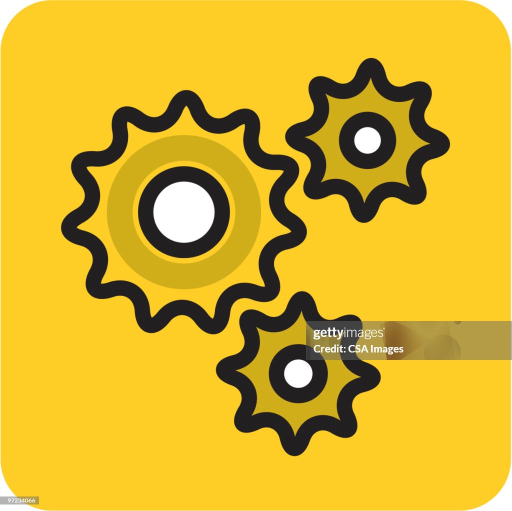 Cogs High-Res Vector Graphic - Getty Images