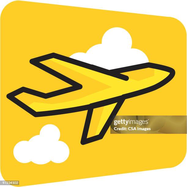 airplane - plane stock illustrations