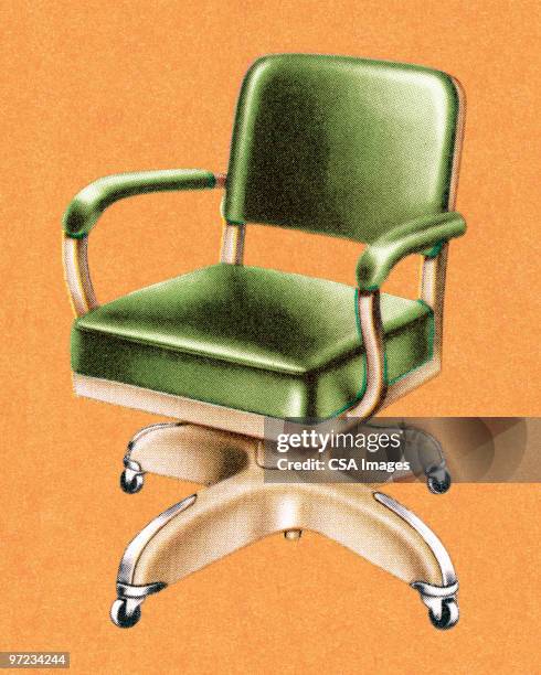 office chair - office chair stock-grafiken, -clipart, -cartoons und -symbole