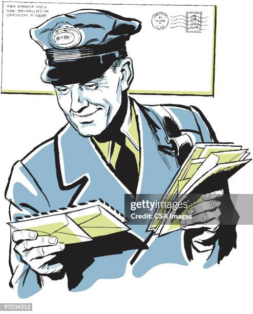 Postman Illustration Photos and Premium High Res Pictures - Getty Images