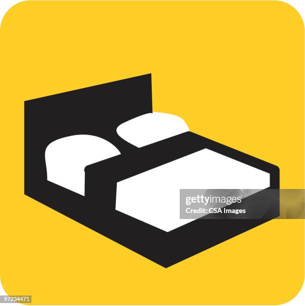 bed - mattress stock illustrations