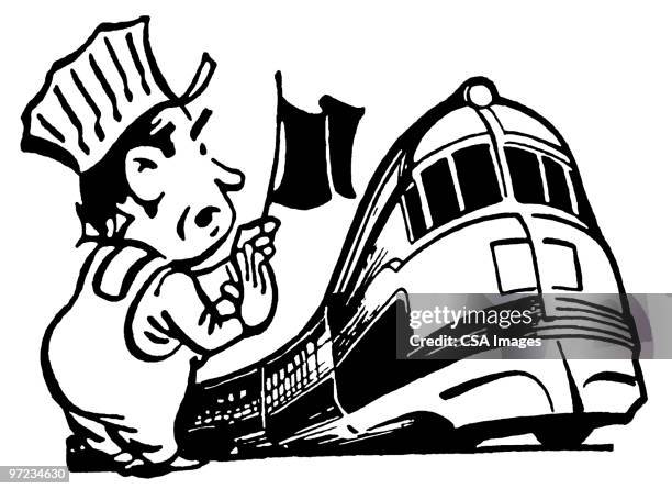 train - rail engineer stock illustrations